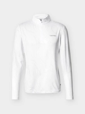 Bluzka z długim rękawem Calvin Klein biały