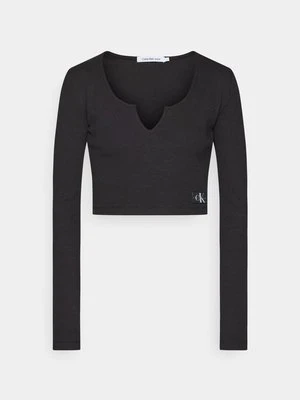 Bluzka z długim rękawem Calvin Klein Jeans