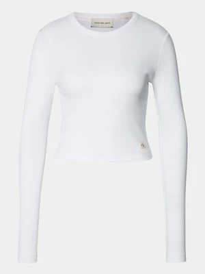 Bluzka z długim rękawem Calvin Klein Jeans