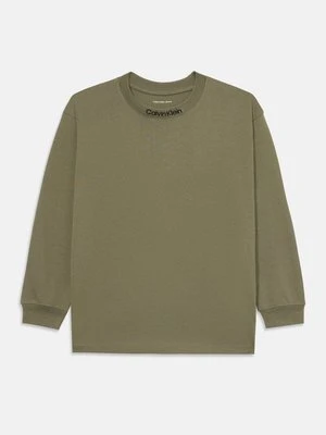 Bluzka z długim rękawem Calvin Klein Jeans