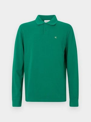 Bluzka z długim rękawem Calvin Klein Jeans zielony
