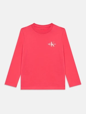 Bluzka z długim rękawem Calvin Klein Jeans czerwony