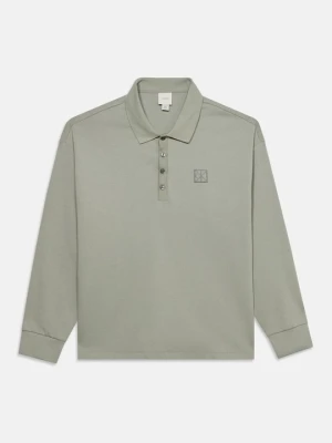 Bluzka z długim rękawem Calvin Klein Jeans jasnozielony