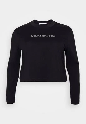 Bluzka z długim rękawem Calvin Klein Jeans Plus