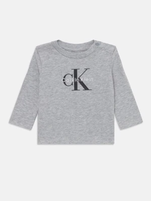Bluzka z długim rękawem Calvin Klein Jeans szary