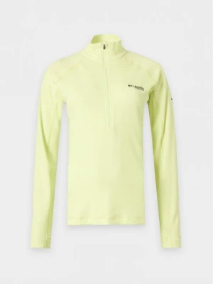 Bluzka z długim rękawem Columbia żółty neon