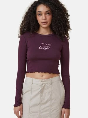 Bluzka z długim rękawem Cotton On