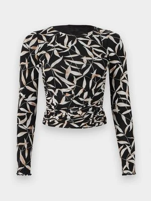 Bluzka z długim rękawem Diane Von Furstenberg czarny