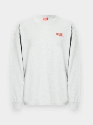 Bluzka z długim rękawem Diesel szary