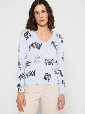 Bluzka z długim rękawem DKNY