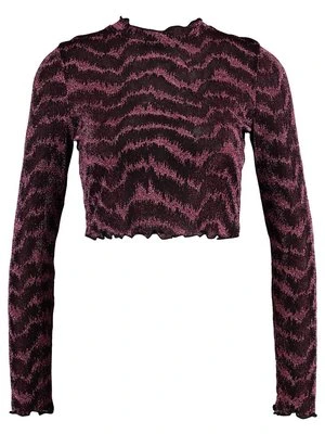 Bluzka z długim rękawem Dorothy Perkins różowy