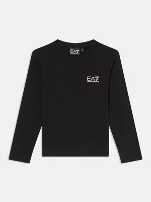 Bluzka z długim rękawem EA7 Emporio Armani czarny