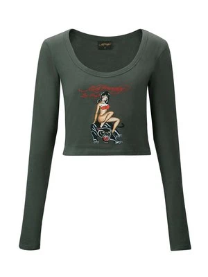 Bluzka z długim rękawem Ed Hardy