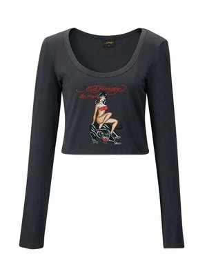 Bluzka z długim rękawem Ed Hardy