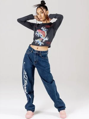 Bluzka z długim rękawem Ed Hardy