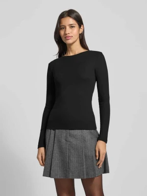 Bluzka z długim rękawem, efektem prążkowania i okrągłym dekoltem Jake*s Casual