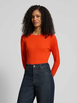 Bluzka z długim rękawem, efektem prążkowania i okrągłym dekoltem Jake*s Casual