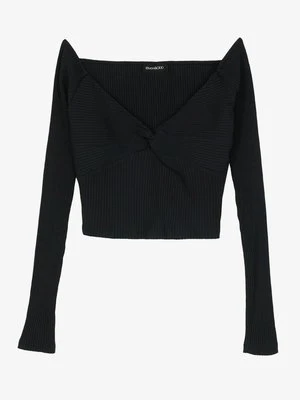 Bluzka z długim rękawem Even&Odd By Zalando czarny