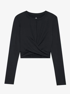 Bluzka z długim rękawem Even&Odd Active By Zalando czarny