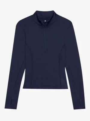 Bluzka z długim rękawem Even&Odd Active By Zalando granatowy
