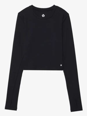 Bluzka z długim rękawem Even&Odd Active By Zalando czarny