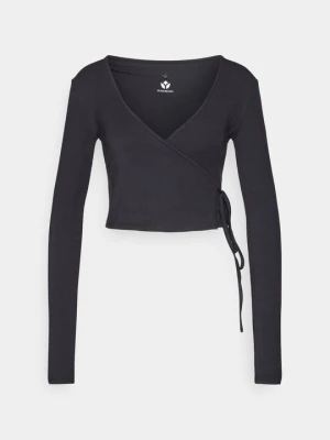 Bluzka z długim rękawem Even&Odd Active By Zalando czarny