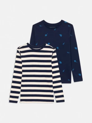 Bluzka z długim rękawem Friboo By Zalando niebieski