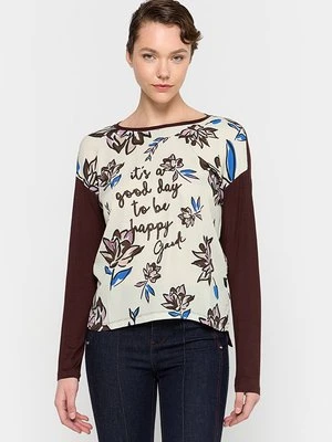 Bluzka z długim rękawem gaudi jeans