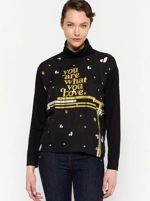 Bluzka z długim rękawem gaudi jeans