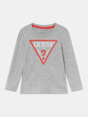 Bluzka z długim rękawem Guess szary
