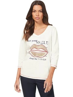 Bluzka z długim rękawem heine