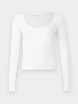 Bluzka z długim rękawem Hollister Co. biały