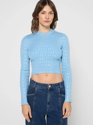 Bluzka z długim rękawem HUGO