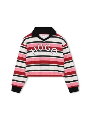 Bluzka z długim rękawem HUGO Kids