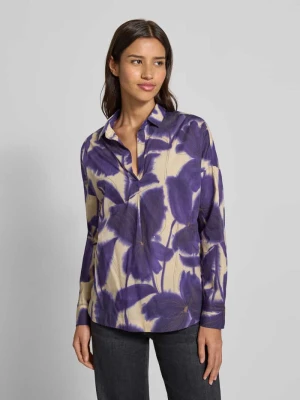 Bluzka z długim rękawem i dekoltem w serek model ‘DERRY’ 0039 italy