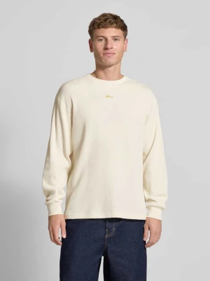 Bluzka z długim rękawem i detalem z logo BLKVIS