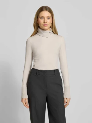 Bluzka z długim rękawem i golfem Marc Cain