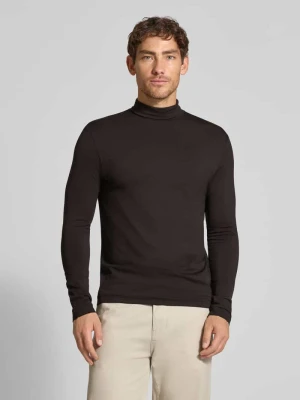 Bluzka z długim rękawem i golfem model ‘EMANUEL’ drykorn