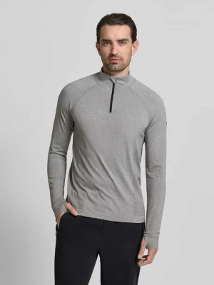 Bluzka z długim rękawem i kołnierzem model ‘THE TRAINING DAY QUARTER’ Fabletics