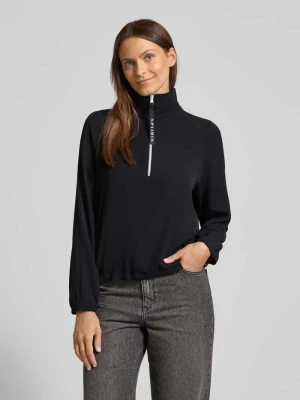 Bluzka z długim rękawem i kołnierzem zapinanym Marc Cain