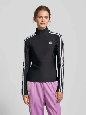 Bluzka z długim rękawem i nadrukiem z logo adidas Originals