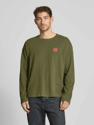 Bluzka z długim rękawem i nadrukiem z logo American vintage