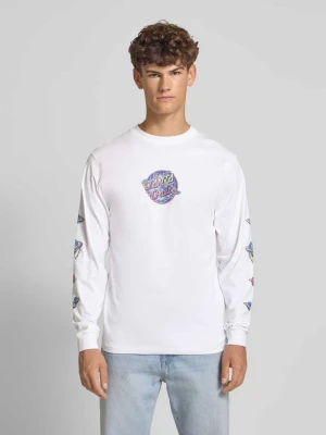 Bluzka z długim rękawem i nadrukiem z logo model ‘WINKOWSKI’ Santa Cruz