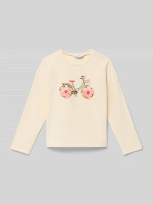 Bluzka z długim rękawem i okrągłym dekoltem Mayoral