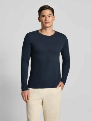 Bluzka z długim rękawem i okrągłym dekoltem model ‘BYSAPICK’ American vintage