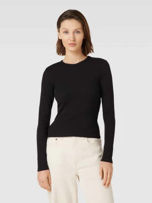 Bluzka z długim rękawem i okrągłym dekoltem model ‘CHLOE’ Vero Moda