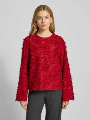 Bluzka z długim rękawem i okrągłym dekoltem model ‘PARIA’ YAS