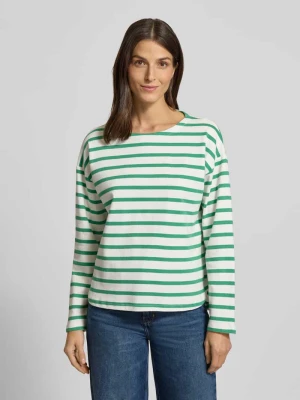 Bluzka z długim rękawem i okrągłym dekoltem model ‘RAMSI’ b.Young