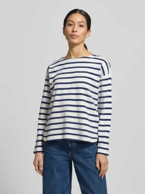 Bluzka z długim rękawem i okrągłym dekoltem model ‘RAMSI’ b.Young