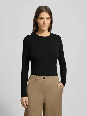 Bluzka z długim rękawem i okrągłym dekoltem Opus